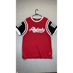 Akademiks Shirt Mens Extra Large Red Black Stadium League Graphic Ringer Tee